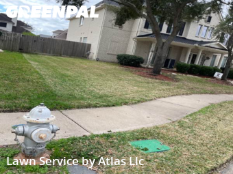 Lawn Mowin Pearland,77584,Lawn Mowing Service by Atlas Llc, work completed in Feb , 2026