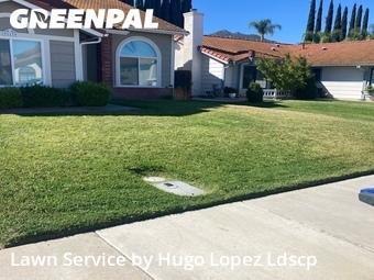 Lawn mowing work completed in Temecula, CA