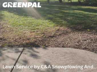 Lawn Mowin Arlington Heights,60004,Lawn Cutting by C&A Snowplowing And , work completed in Dec , 2025