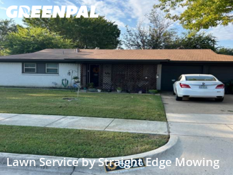 Lawn Servicein Haltom City,76117,Lawn Cut by Straight Edge Mowing, work completed in Nov , 2025