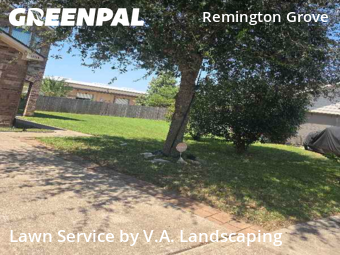 Lawn Maintenancein Cypress,77433,Grass Cut by V.A. Landscaping, work completed in Dec , 2025