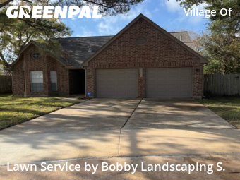 Lawn Mowing Servicein Sugar Land,77498,Lawn Cut by Bobby Landscaping S., work completed in Jan , 2026