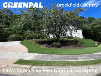 Grass Cuttingin Roswell,30075,Yard Cutting by Fast Guys Landscaping, work completed in Dec , 2025