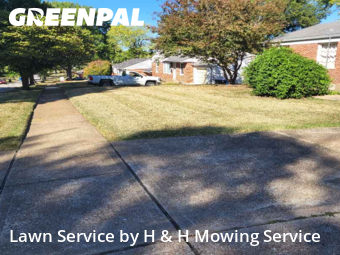 Lawn Mowin Florissant,63031,Lawn Cutting by H & H Mowing Service, work completed in Dec , 2025