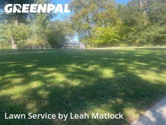 Weekly Mowing in Mission, 66202, Yard Upkeep by Leah Matlock , work completed in Oct , 2025