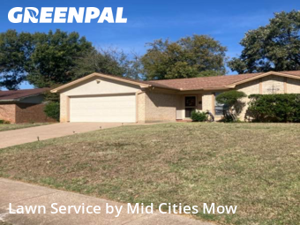 Lawn Cuttingin Bedford,76021,Lawn Service by Mid Cities Mow, work completed in Dec , 2025