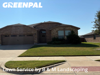 Lawn Care in Glenn Heights, 75154, Lawn Mowing by B & M Landscaping, work completed in Nov , 2025