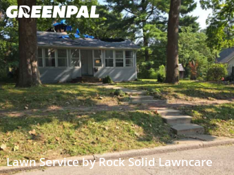 Weed Trimming in Alton, 62002, Lawn Maintenance by Rock Solid Lawncare, work completed in Nov , 2025