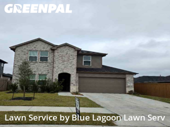 Lawn Care Service in Katy, 77493, Grass Cut by Blue Lagoon Lawn Serv, work completed in 13 Dec, 2025 