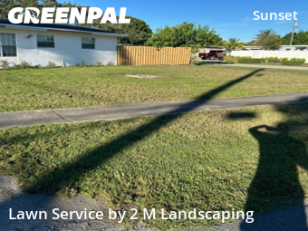 Yard Mowingin Fort Lauderdale,33312,Lawn Care by 2 M Landscaping, work completed in Nov , 2025