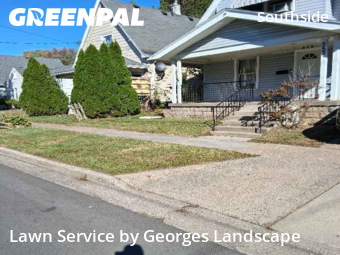 Yard Mowing in Toledo, 43609, Weed Trimming by Georges Landscape , work completed in Nov , 2025