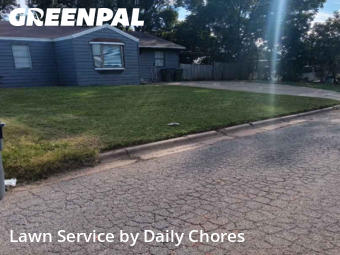 Weekly Mowing in Wichita Falls, 76301, Grass Services by Daily Chores, work completed in Oct , 2025