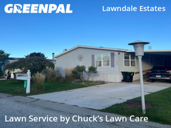 Yard Mowingin Saginaw,48603,Lawn Service by Chuck’s Lawn Care , work completed in Oct , 2025