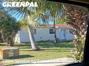 Lawn mowed in North Lauderdale, 33068