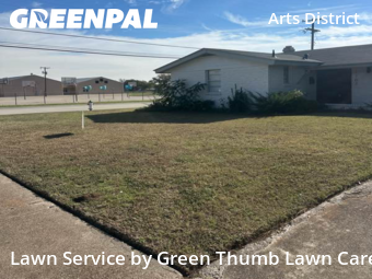 Yard Mowingin Irving,75062,Lawn Cutting by Green Thumb Lawn Care, work completed in Dec , 2025