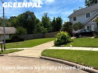 Lawn Mowingin League City,77573,Lawn Care Service by Simply Mowed Service, work completed in Jun , 2026