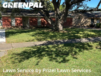 Lawn Cutin Pearland,77581,Grass Cutting by Prizel Lawn Services, work completed in Nov , 2025