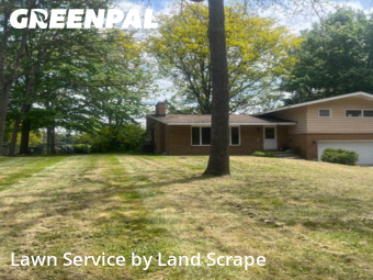 Lawn Mowing in Battle Creek, 49015, Grass Cutting by Land Scrape, work completed in Nov , 2025