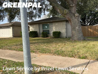 Yard Cuttingin Pearland,77584,Lawn Care by Prizel Lawn Services, work completed in Feb , 2026