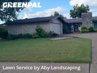 Lawn Cuttingin Richardson,75080,Lawn Care by Aby Landscaping, work completed in Dec , 2025
