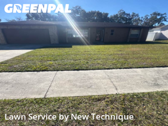 Grass Cuttingin Winter Springs,32708,Lawn Care by New Technique, work completed in Jan , 2026