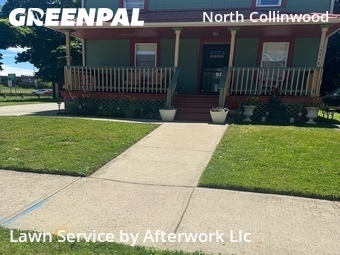 Lawn mowed in Cleveland, 44110