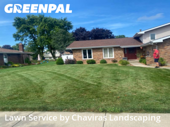 Lawn Cutting in New Lenox, 60451, Grass Care by Chaviras Landscaping, work completed in Nov , 2025