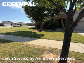 Lawn Carein Norman,73071,Grass Cut by Avila Lawn Service’s, work completed in Nov , 2025