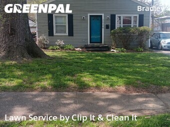 Lawn mowed in Louisville, 40217