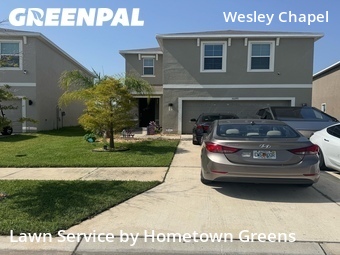 Lawn Mowingin Wesley Chapel,33545,Lawn Mowing Service by Hometown Greens , work completed in Jul , 2026