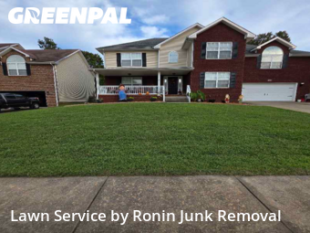 Lawn Care Servicein Clarksville,37042,Lawn Care by Ronin Junk Removal , work completed in Oct , 2025