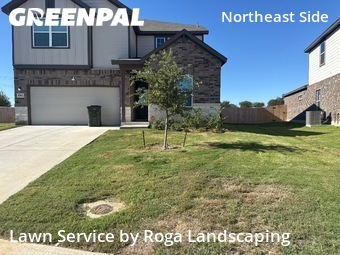 Yard Cuttingin Schertz,78154,Grass Cutting by Roga Landscaping, work completed in Nov , 2025