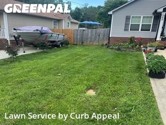 Lawn Cutin Concord,28027,Yard Mowing by Curb Appeal, work completed in Jun , 2026