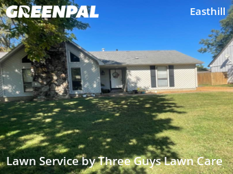 Turf Services in Bartlett, 38135, Front Yard Mowing by Three Guys Lawn Care, work completed in Nov , 2025