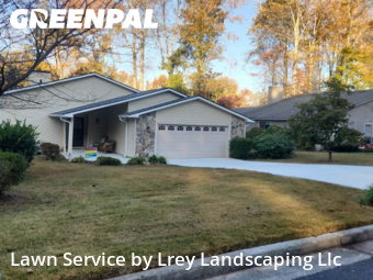 Yard Cuttingin Alpharetta,30022,Grass Cut by Lrey Landscaping Llc, work completed in Feb , 2026