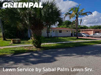 Turf Services in North Lauderdale, 33068, Yard Work by Sabal Palm Lawn Srv., work completed in Nov , 2025