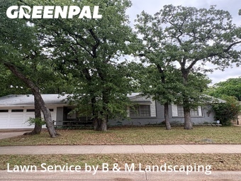 Lawn Cuttingin Bedford,76022,Yard Mowing by B & M Landscaping, work completed in Jun , 2026
