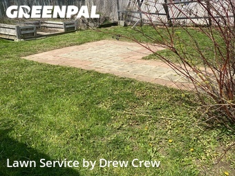 Lawn mowed in Greenwood, 46143