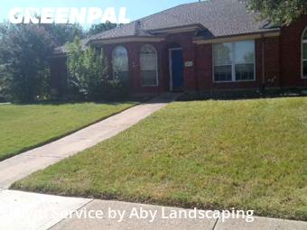 Weekly Mowing in Murphy, 75094, Yard Services by Aby Landscaping, work completed in Oct , 2025