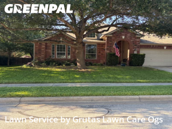 Lawn Carein Cibolo,78108,Yard Mowing by Grutas Lawn Care Ogs, work completed in Dec , 2025