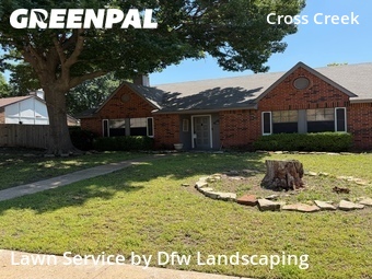 Lawn Care Servicein Plano,75025,Yard Mowing by Dfw Landscaping , work completed in Jun , 2026