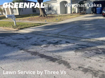 Front Yard Mowing in Odessa, 33556, Yard Cutting by Three Vs , work completed in Nov , 2025