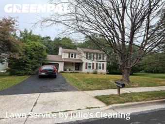 Yard Care in Gaithersburg, 20879, Yard Mowing by Julio’s Cleaning, work completed in Oct , 2025