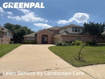 Lawn Carein Richardson,75082,Lawn Maintenance by Landscape Care, work completed in Jun , 2026