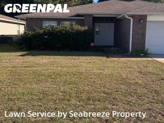 Turf Services in Navarre, 32566, Grass Cutting by Seabreeze Property , work completed in Dec , 2025