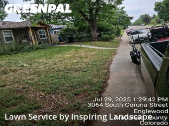 Lawn Servicein Englewood,80113,Yard Cutting by Inspiring Landscape, work completed in Nov , 2025