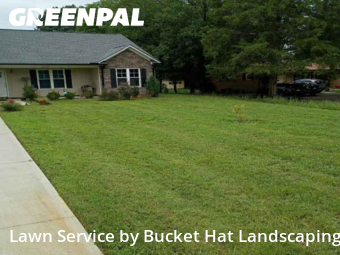 Lawn Mowin Kannapolis,28083,Lawn Mow by Bucket Hat Landscaping, work completed in Oct , 2025
