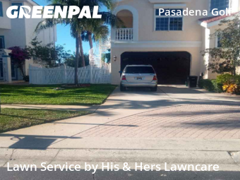 Front Yard Mowing in Gulfport, 33707, Yard Grooming by His & Hers Lawncare, work completed in Nov , 2025