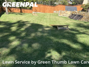 Yard Maintenance in Rockwall, 75087, Turf Services by Green Thumb Lawn Care, work completed in Nov , 2025