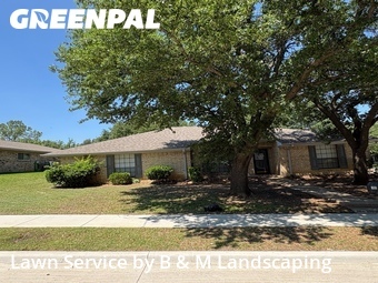 Lawn Mowing Servicein Lewisville,75077,Lawn Service by B & M Landscaping, work completed in Jun , 2026